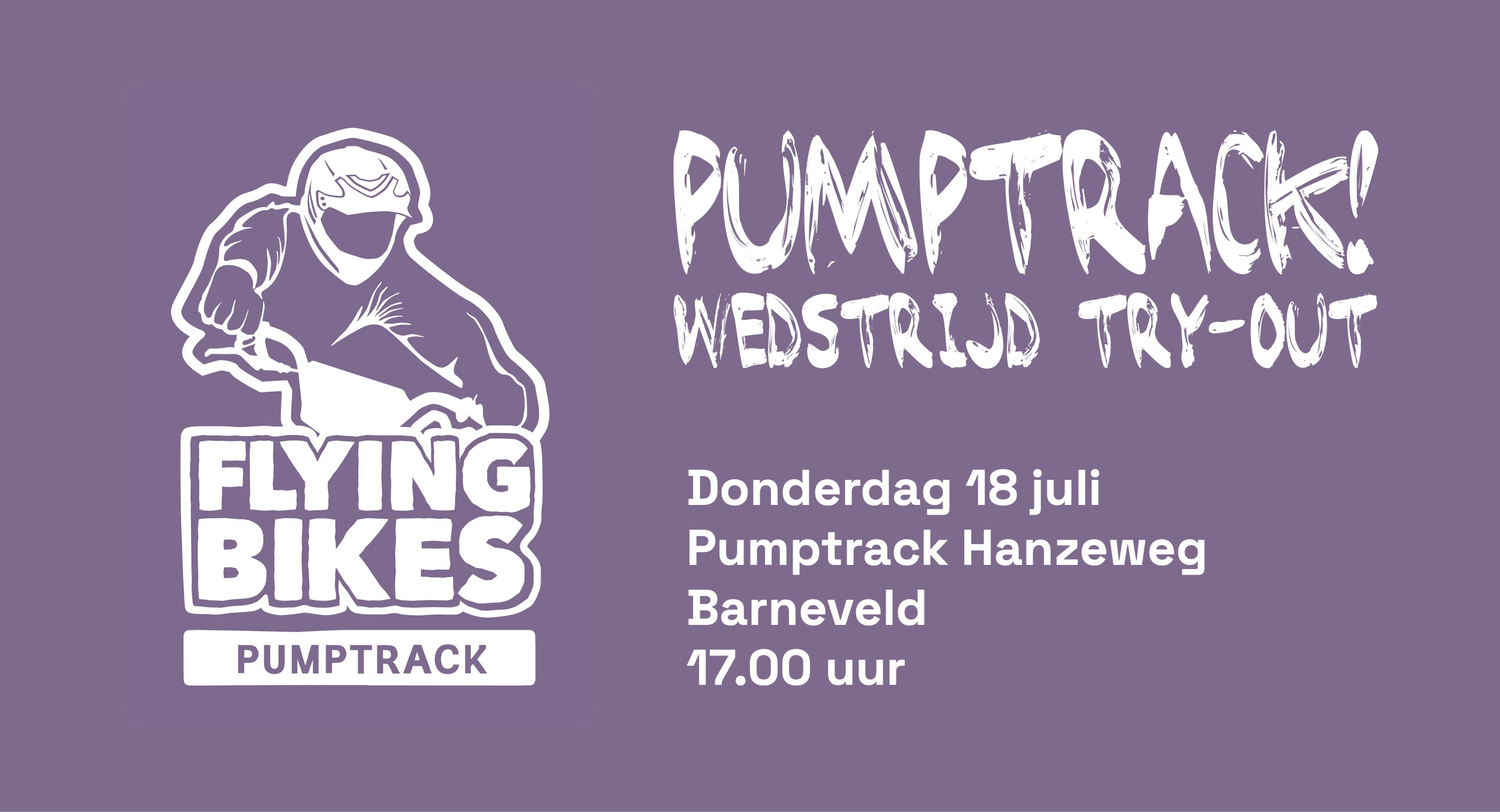 Eerste wedstrijd op nieuwe pumptrack aan Hanzeweg